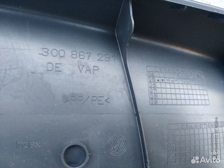 Обшивка стойки левой Фольксваген Пассат Б6