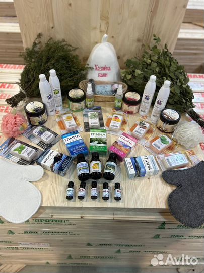 Глина Рукавица эфирное масло веник мочалка