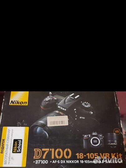 Фотоаппарат nikon d7100