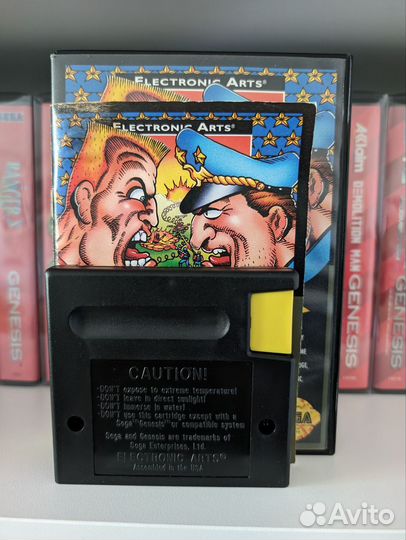 Лицензионная игра General Chaos Sega Genesis