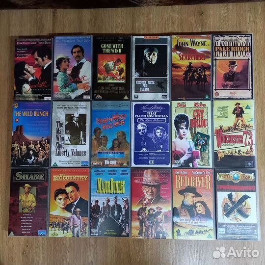 Коллекция Вестернов на DVD и VHS