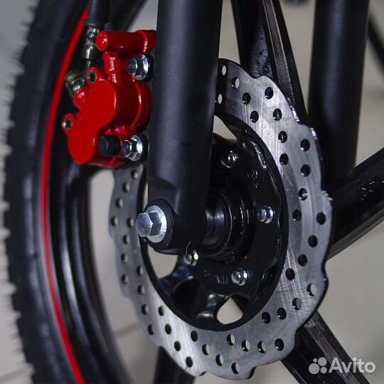 Мопед rockot alpha tourist M-12 красный