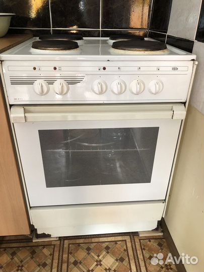 Плита электрическая бу с духовкой