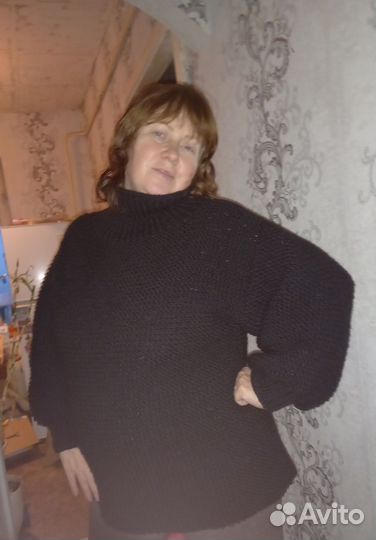 Вязание свитера оверсайз