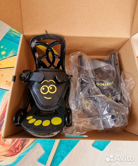 Крепления для сноуборда детские xs (16-18см)