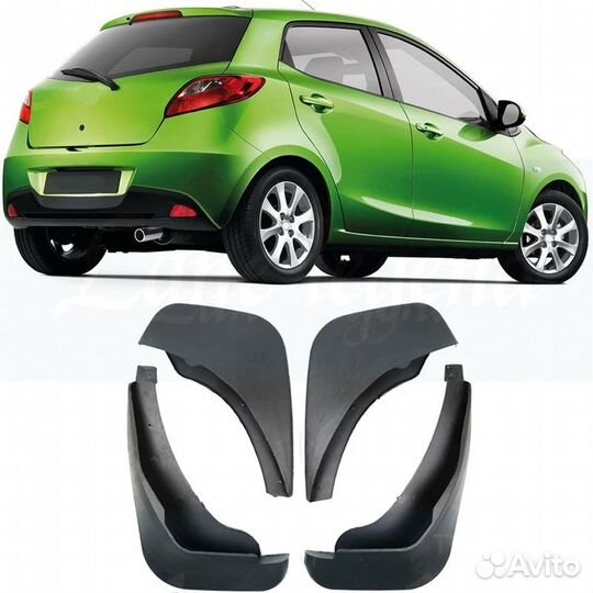 Брызговики Mazda 2 Demio