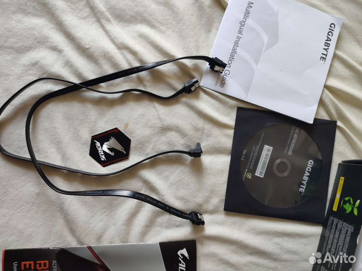 Материнская плата gigabyte b550m aorus elite