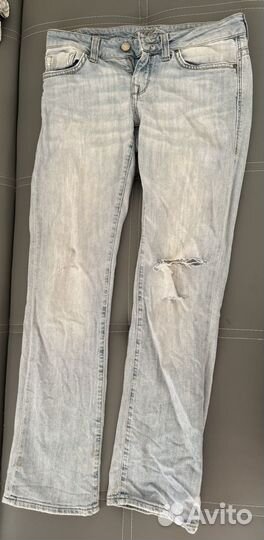 Джинсы женские широкие 44 размер