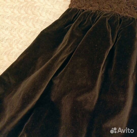 Нарядное бархатное платье Il gufo