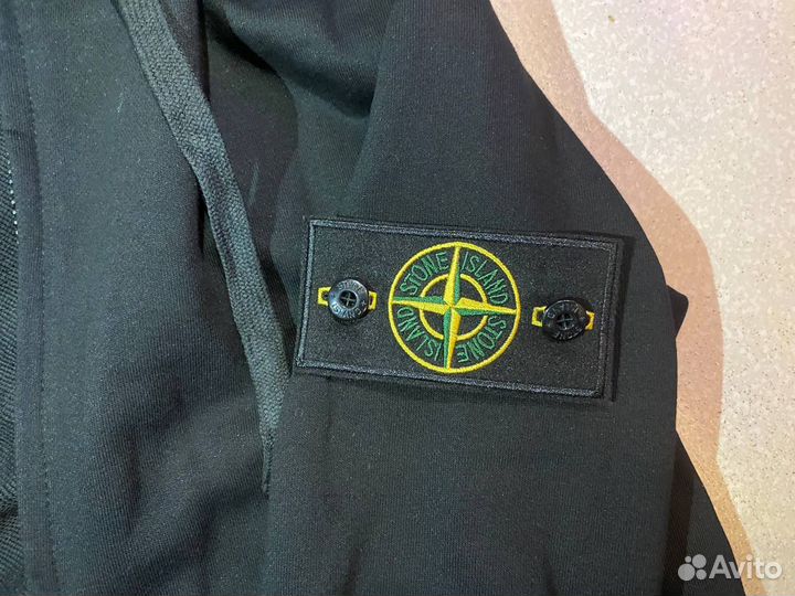 Зип худи stone island