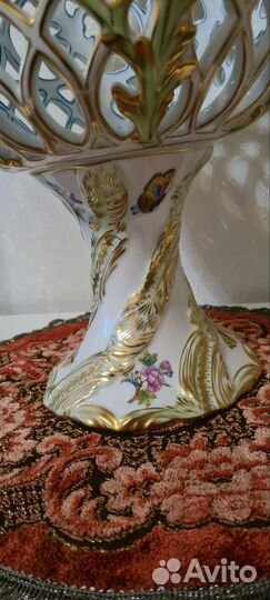 Большая фруктовница, ваза. Хёренд, Виктория