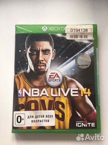 Игра новая NBA live 14 лицензия на xbox ONE