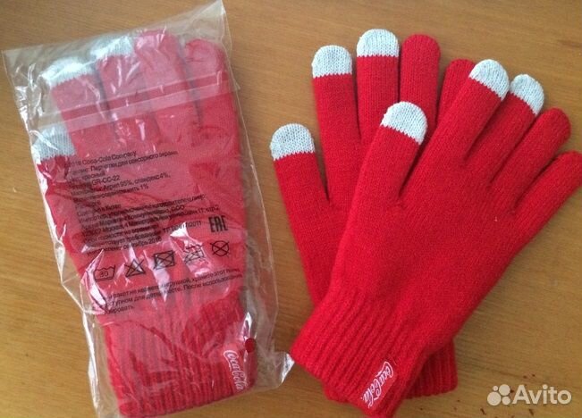 Перчатки Кока-Кола