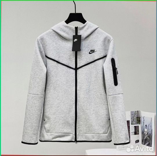 Зип худи Nike Tech Fleece (Арт: 91899)