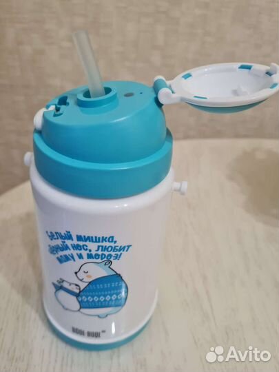 Кружка и термобутылка для малышей