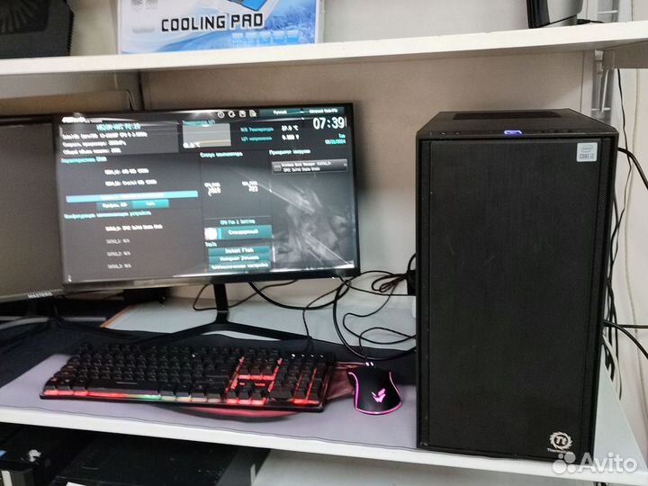 Игровой Core i3-10gen+16D4+1050TI+SSD