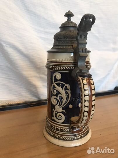 Антикварная пивная кружка Германия