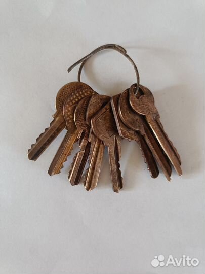 Ключи от замков СССР, медные