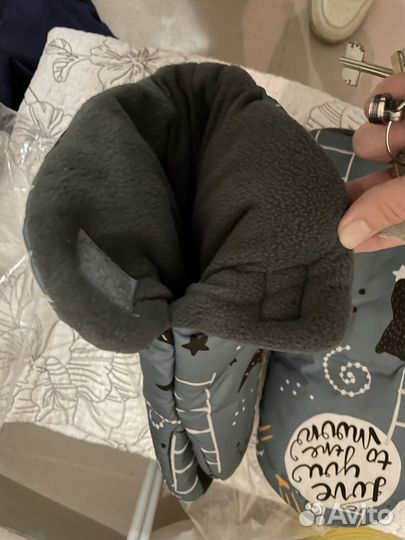 Муфта варежки на коляску