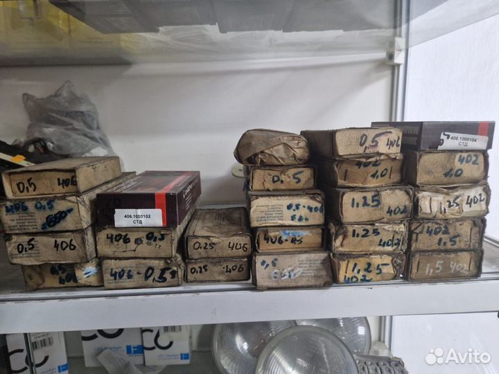 Вкладыши шатунные 402