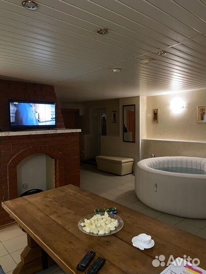 Сауна с бассейном