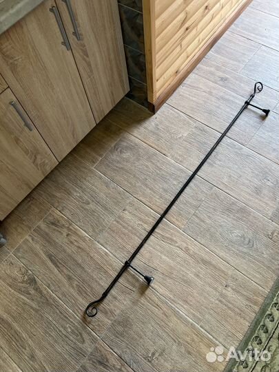 Металлический однорядный карниз 160 см