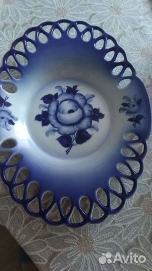 Фарфоровое блюдо СССР