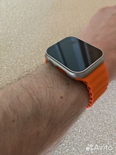 Apple watch Ultra Titanium Case 49 mm новые