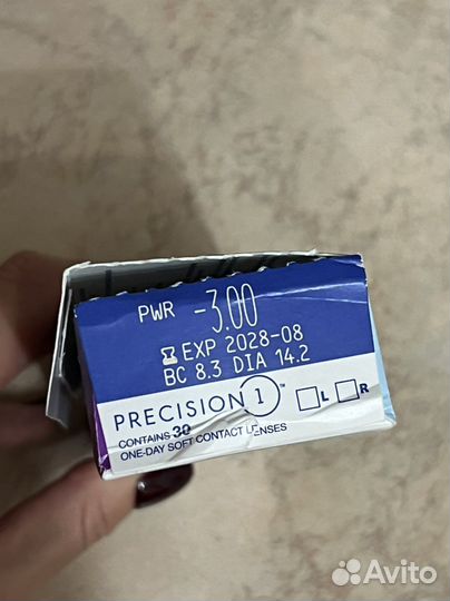 Линзы контактные alcon -3.00