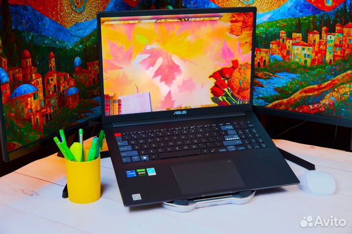 Ультрабук Asus / RTX 3050 Ti / Core i7 / SSD