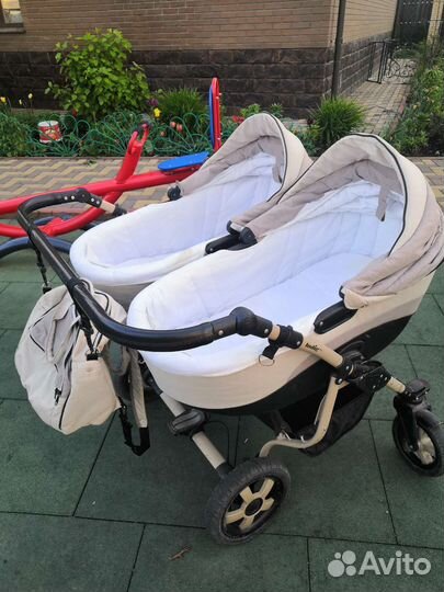 Коляска для двойни Indigo Duo