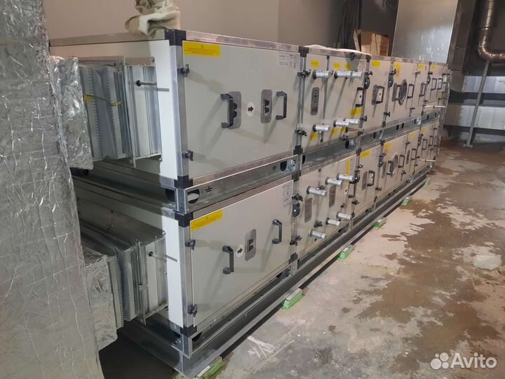 Монтаж вентиляции, отопления, кондиционирования