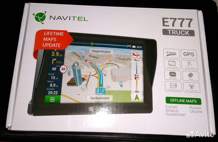 Навигатор navitel E777 truck