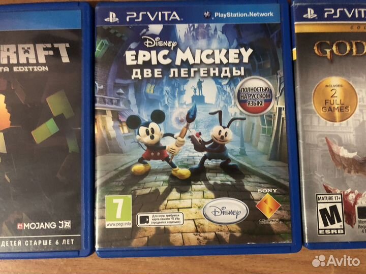 Картридж ps vita mickey mouse