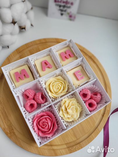 Шоколад ручной работы. Подарок на День Матери