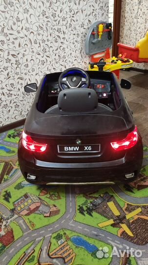 Машина электромобиль BMW X6 (б/у)