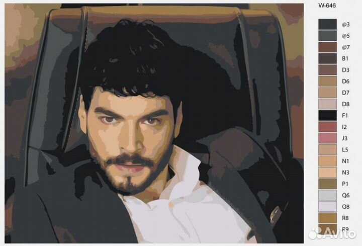 Раскраска по номерам