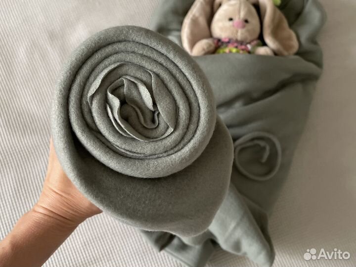 Плед Икеа зелёный thorgun тхоргун Покрывало