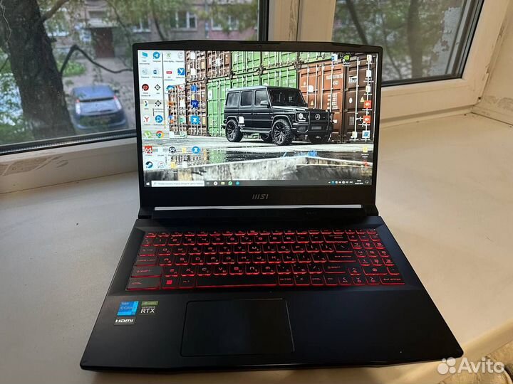 Игровой ноутбук MSI RTX3060 i5-12500H