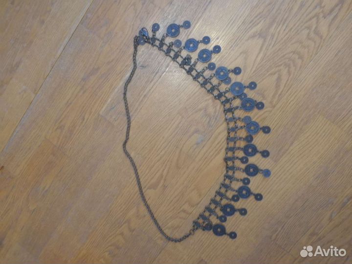 Пояс с монетками для восточных танцев