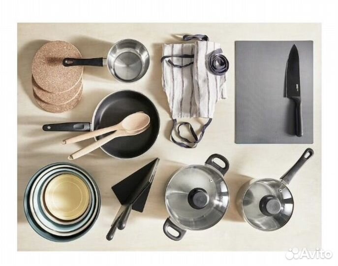 Набор кастрюль IKEA икея индукция для индукции