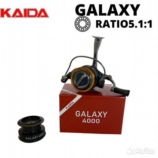 Катушка kaida galaxy feeder 4000