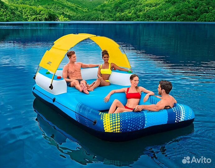 Надувной плот Оазис 305x186x58см
