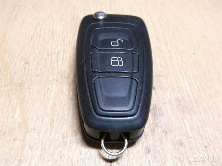 Ford Ranger выкидной чип ключ 2 кнопки 5WK50165