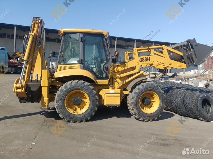 Экскаватор-погрузчик Shanmon 388H, 2023