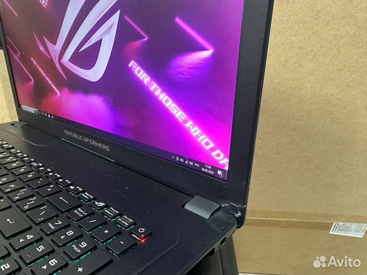 Игровой Asus Rog/i7/gtx 1050ti/16 gb ram