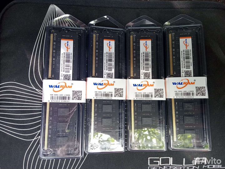 Оперативная память ddr3 8gb 16gb 32gb 1600mhz