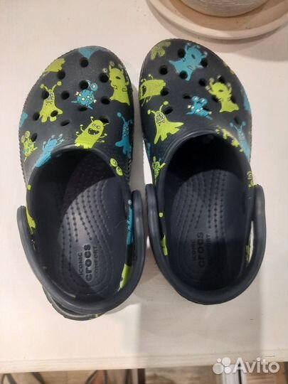 Crocs резиновые шлепки