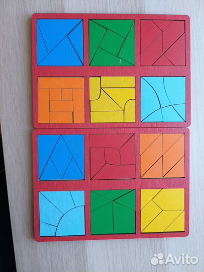 Сложи квадрат Никитина Smile decor