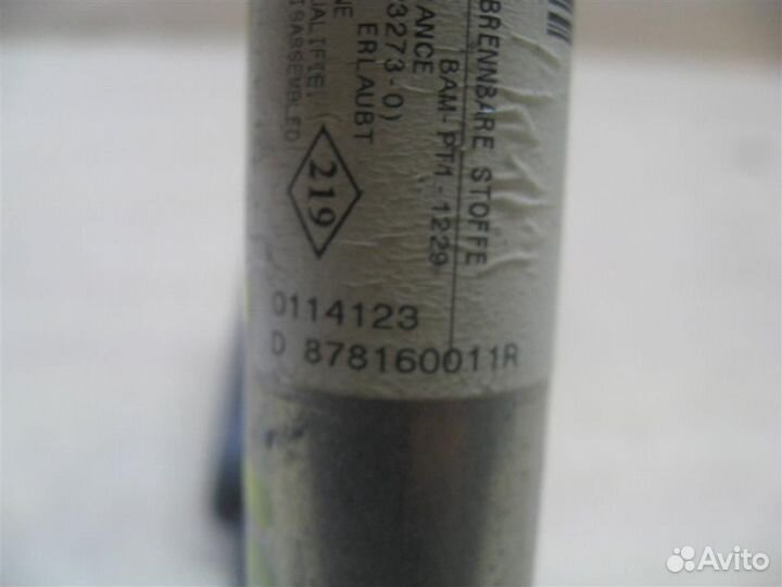 Преднатяжитель ремня правого Renault Scenic 3 (JZ